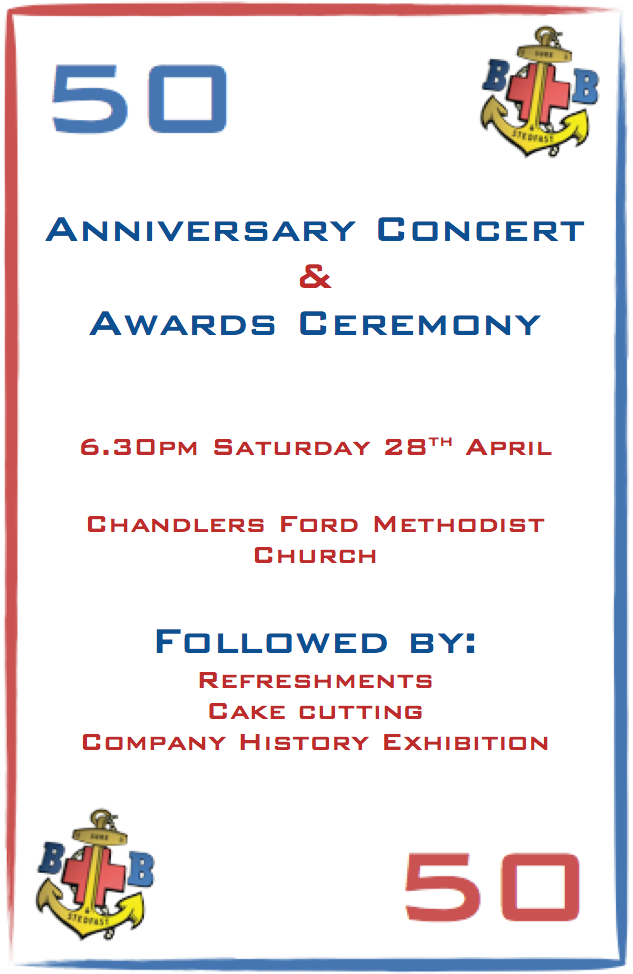 Poster highlighting concert and awards ceremony on saturday 28th April. 